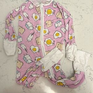 Little Sleepies Zippy, 6-12m, Breakfast